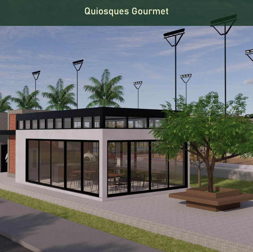Quiosques churrasqueira